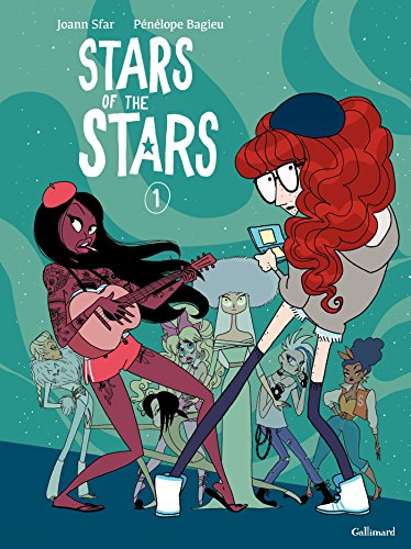 Couverture Stars of the stars tome 1 ditions Gallimard BD