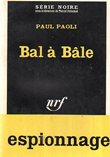 Couverture Bal  Ble Gallimard