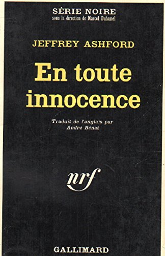 Couverture En toute innocence Gallimard