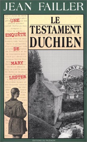 Couverture Le Testament Duchien Editions du Palmon