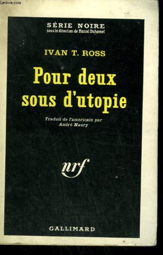 Couverture Pour deux sous dutopie Gallimard