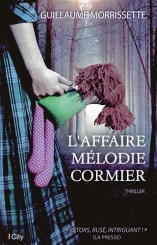 Couverture L'affaire Mlodie Cormier City Editions