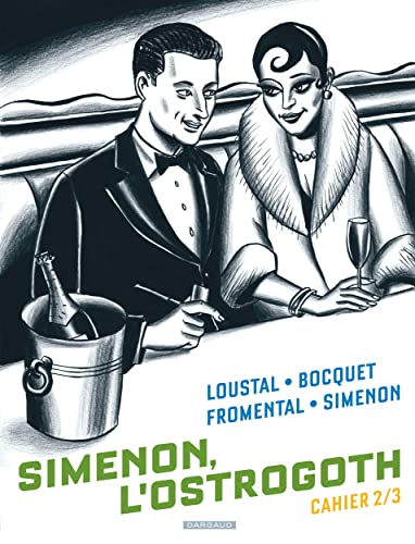 Couverture Simenon, l'Ostrogoth cahier 2/3 Dargaud