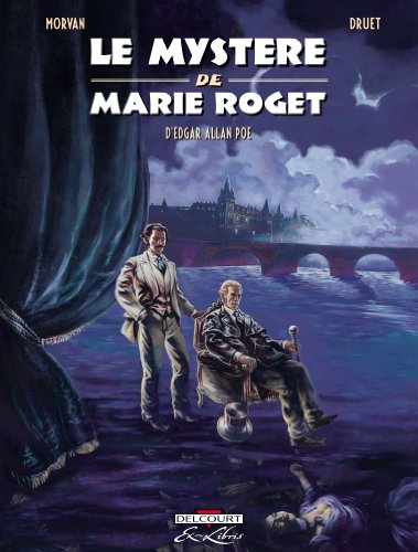 Couverture Le mystre de Marie Roget d'Edgar Allan Poe Delcourt