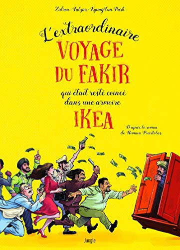 Couverture L'extraordinaire Voyage du fakir qui était resté coincé dans une armoire Ikea