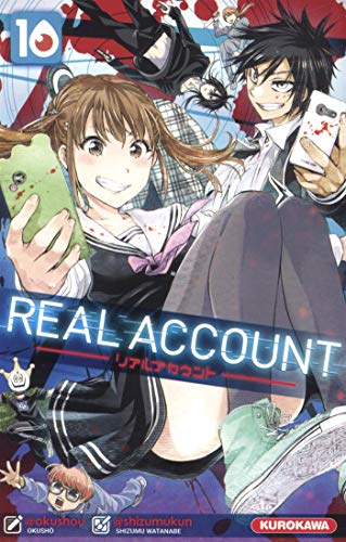 Couverture Real Account tome 10 Kurokawa