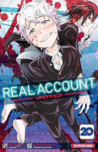 Couverture Real Account tome 20 Kurokawa