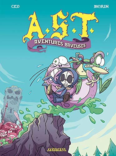 Couverture Aventures baveuses Sarbacane Editions