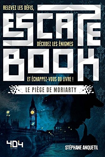 Couverture Escape book - Le Pige de Moriarty 404 Editions