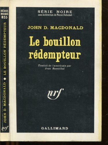 Couverture Le Bouillon rdempteur Gallimard