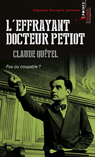 Couverture L'effrayant docteur Petiot Points