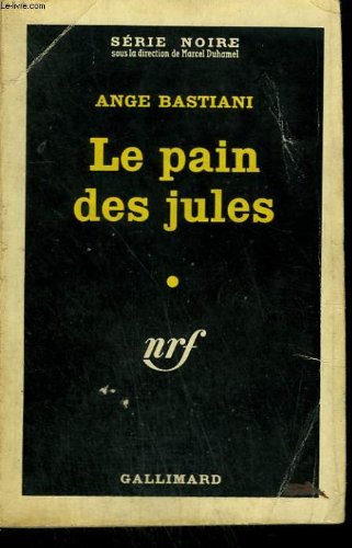 Couverture Le Pain des jules Gallimard
