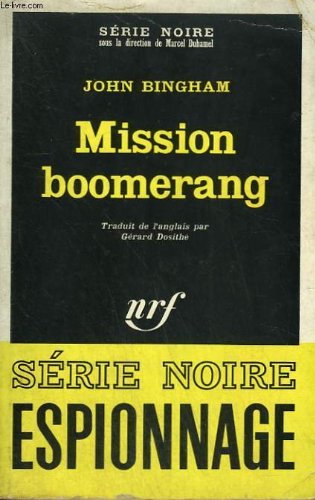 Couverture Mission boomerang