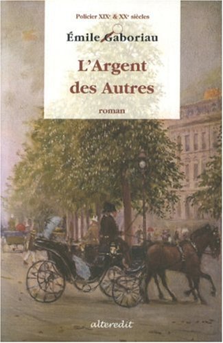 Couverture L'argent des autres AlterEdit