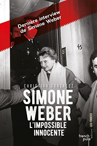 Couverture Simone Weber, l'impossible innocente French Pulp ditions