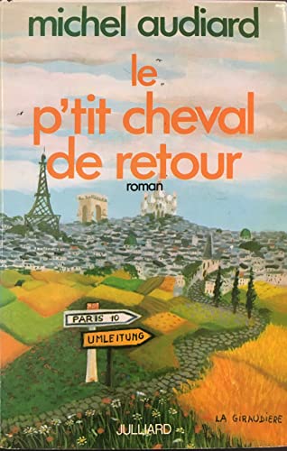 Couverture Le p'tit cheval de retour ditions Julliard