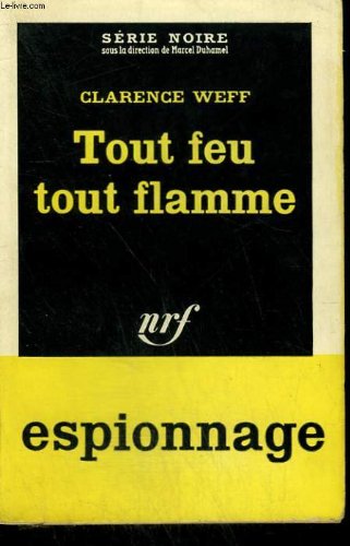 Couverture Tout feu tout flamme Gallimard