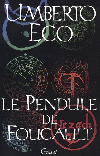 Couverture Le Pendule de Foucault Grasset