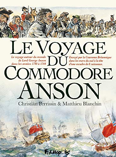 Couverture Le Voyage du Commodore Anson