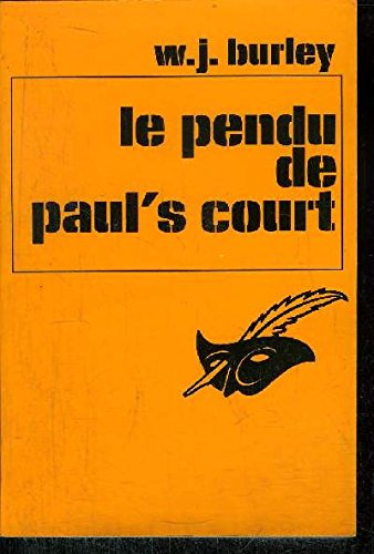 Couverture Le Pendu de Pauls Court Librairie des Champs-Elyses - Le Masque