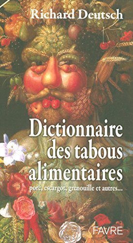 Couverture Dictionnaire des tabous alimentaires  FAVRE
