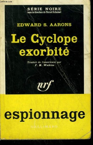 Couverture Le cyclope exorbit Gallimard