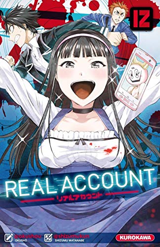Couverture Real Account tome 12 Kurokawa
