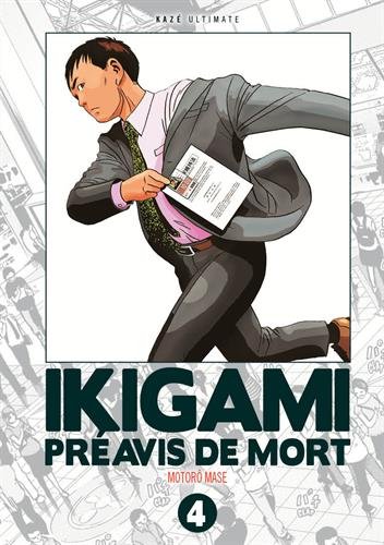 Couverture Ikigami tome 4 Kaz Manga
