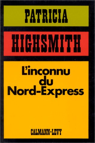Couverture L'Inconnu du Nord-Express Calmann-Lvy