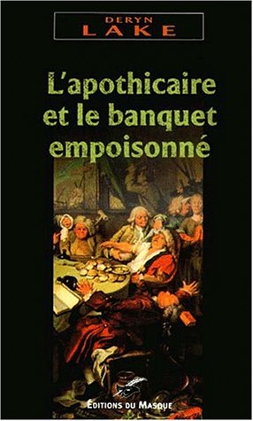 Couverture L'Apothicaire et le banquet empoisonn Librairie des Champs-Elyses - Le Masque