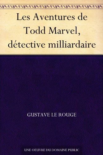 Couverture Todd Marvel Dtective Milliardaire