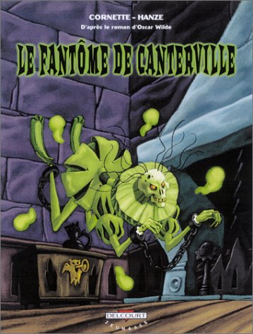 Couverture Le Fantme des Canterville Delcourt Jeunesse