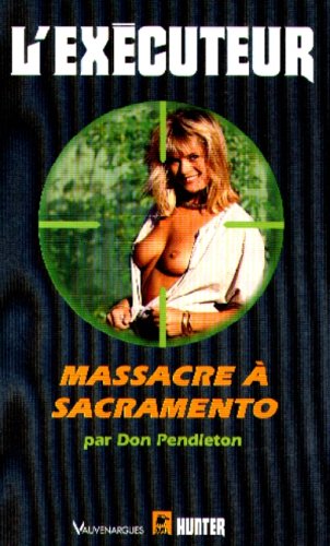 Couverture Massacre  Sacramento Excuteur