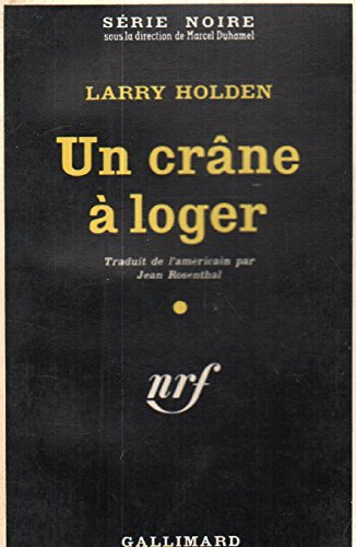 Couverture Un Crne  loger Gallimard
