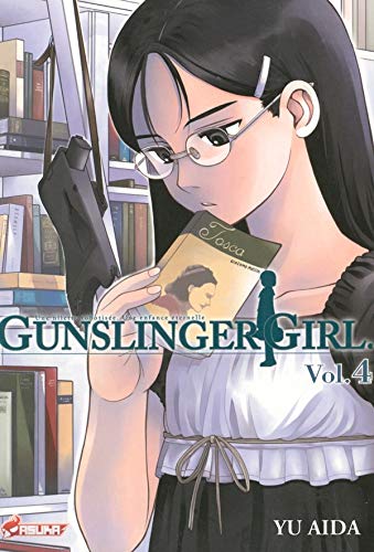 Couverture Gunslinger Girl tome 4 Kaz Manga