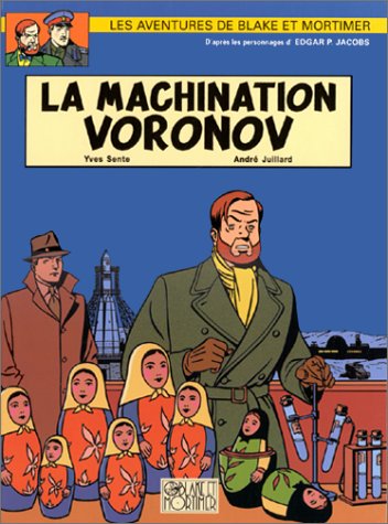Couverture La Machination Voronov Blake et Mortimer
