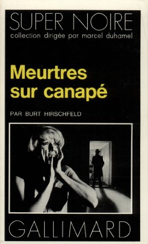 Couverture Meurtres sur canap Gallimard