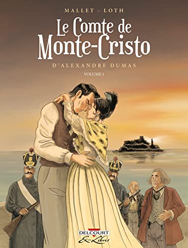 Couverture Le Comte de Monte-Cristo volume 1 Delcourt