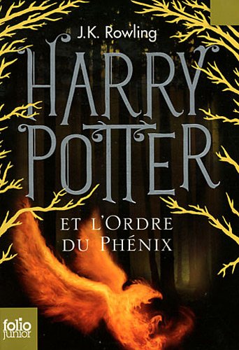 Couverture Harry Potter et l'Ordre du phnix Folio Junior