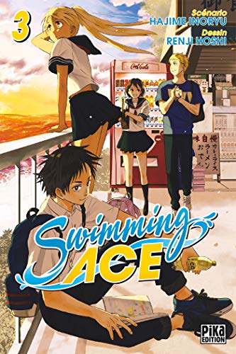 Couverture Swimming Ace tome 3 Pika
