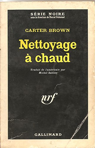 Couverture Nettoyage  chaud Gallimard