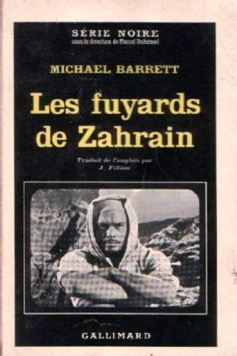 Couverture Les Fuyards de Zahrain Gallimard