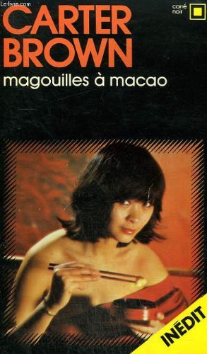 Couverture Magouilles  Macao Gallimard