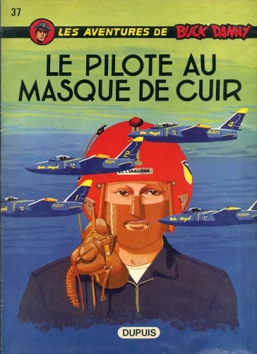 Couverture Le Pilote au masque de cuir  Dupuis
