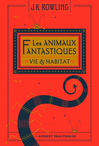 Couverture Vie et habitat des animaux fantastiques Gallimard