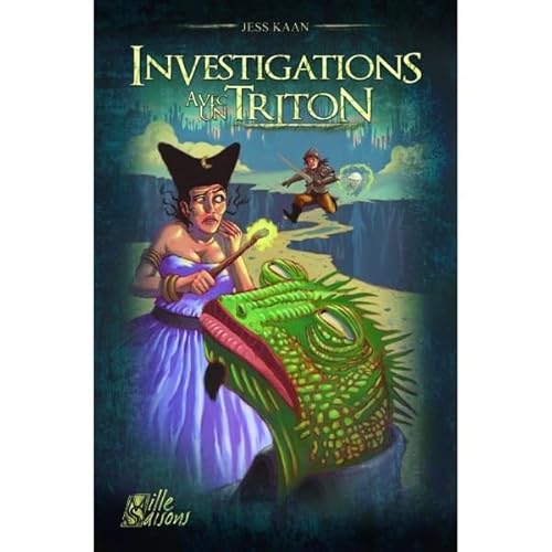 Couverture Investigations avec un Triton Editions des Mille Saisons