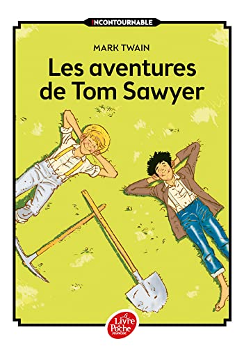 Couverture Les Aventures de Tom Sawyer Livre de Poche Jeunesse