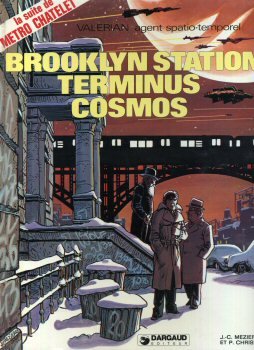 Couverture Brooklyn station terminus cosmos Dargaud