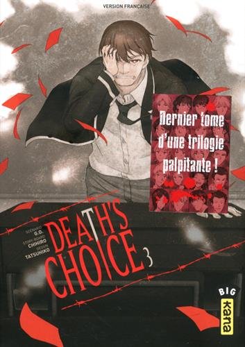 Couverture Death's Choice tome 3 Kana