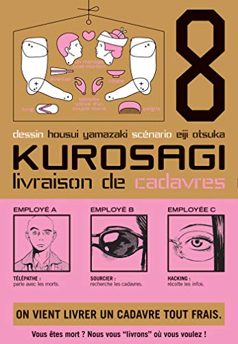 Couverture Kurosagi - Livraison de cadavres tome 8 Editions Pika
